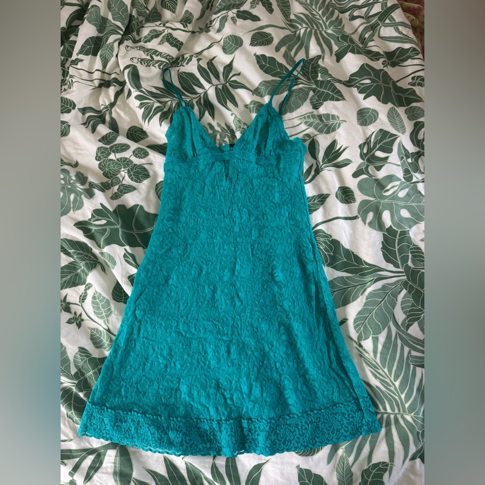 Victoria's Secret Teal Lace Lingerie
